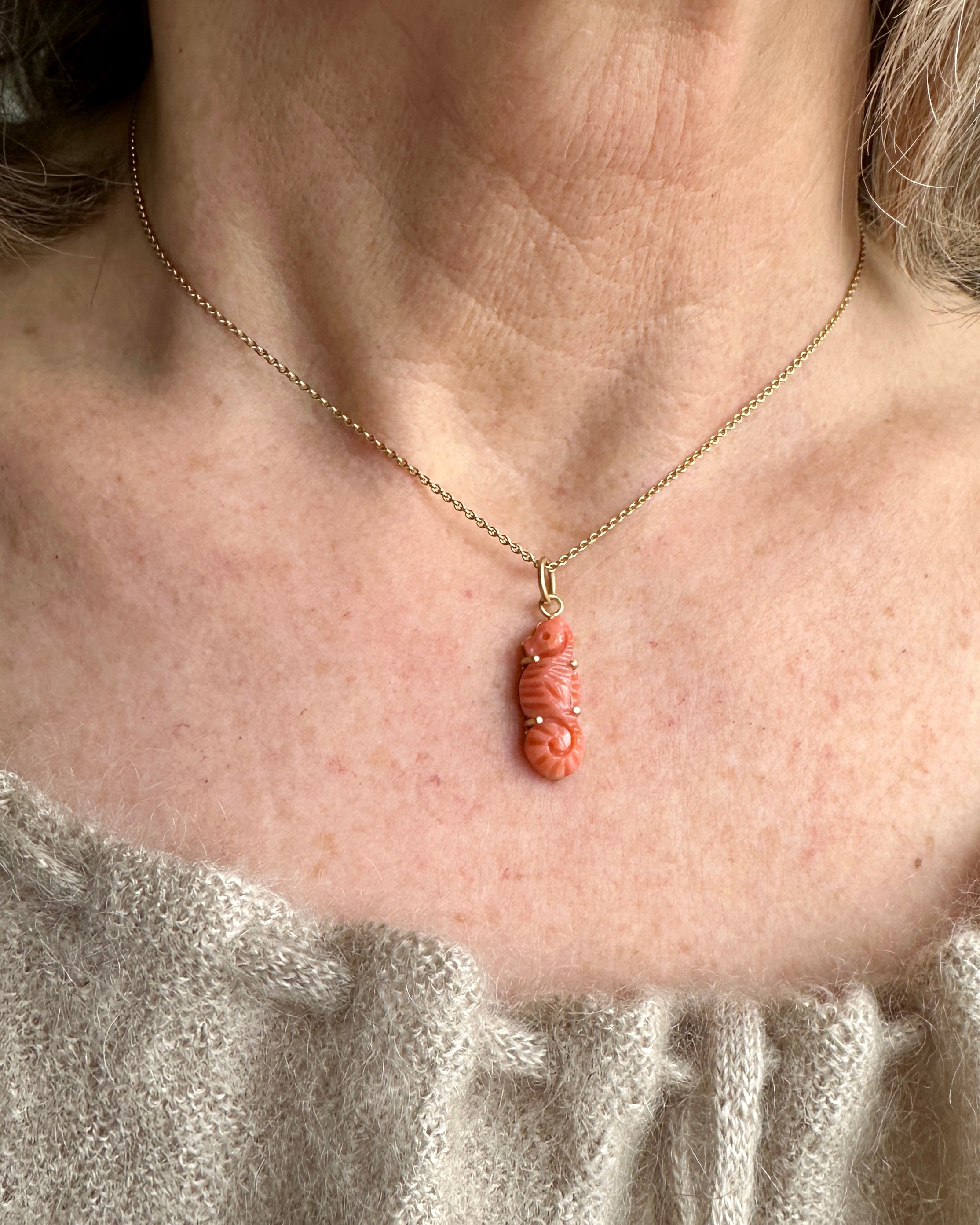 18 kt. No.10 Koral Søhest