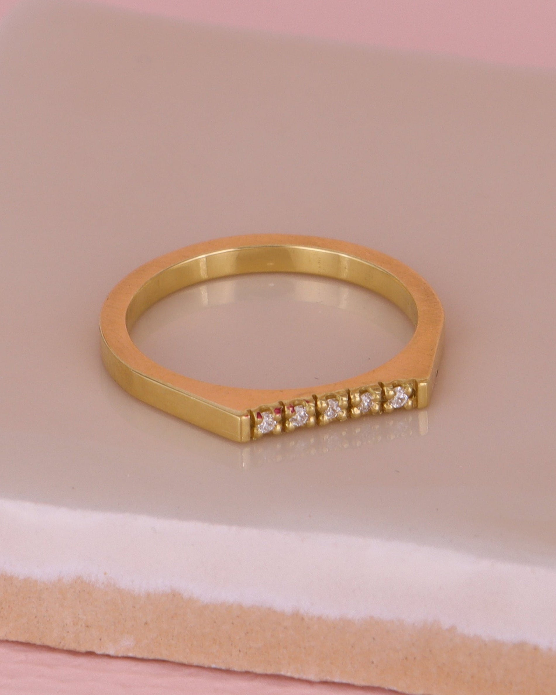 PARIS RING I 18 KT. GULD
