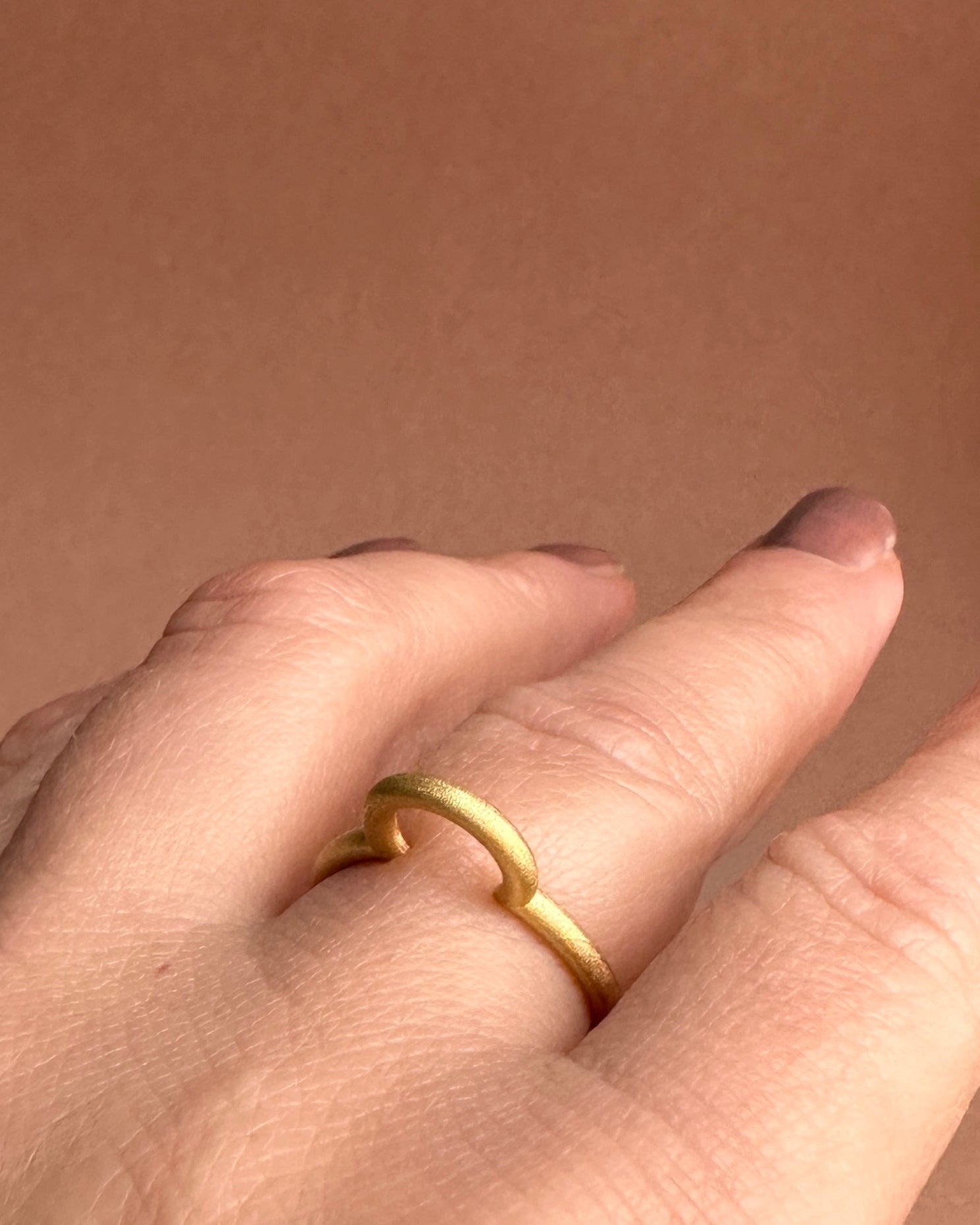 18 kt. PÆRE ring small