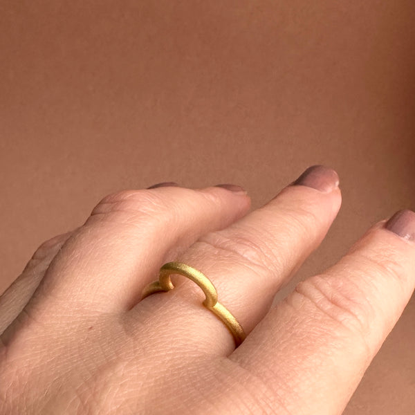 18 kt. PÆRE ring small