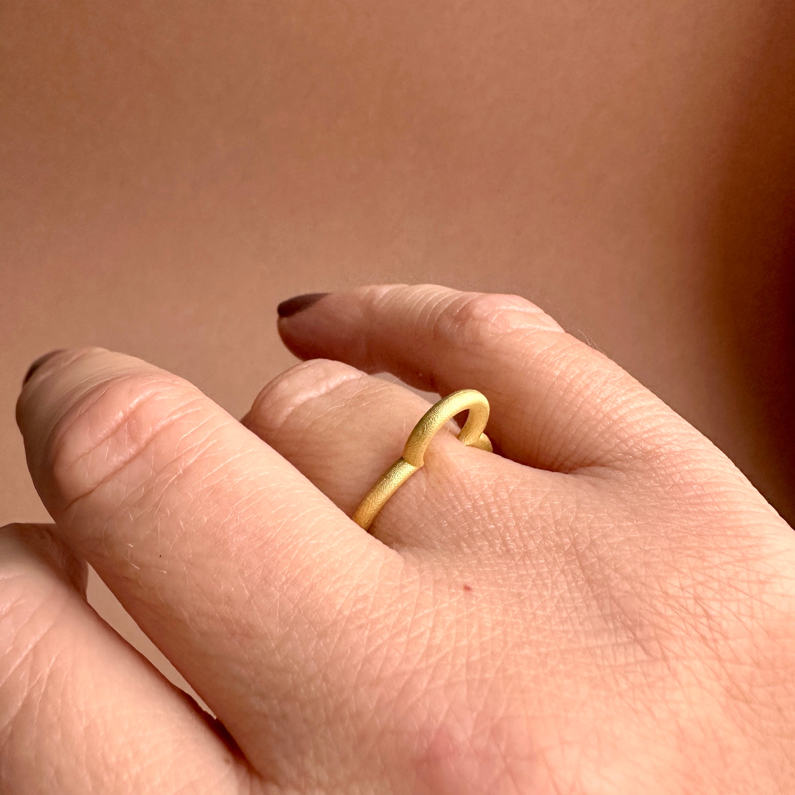 18 kt. PÆRE ring small