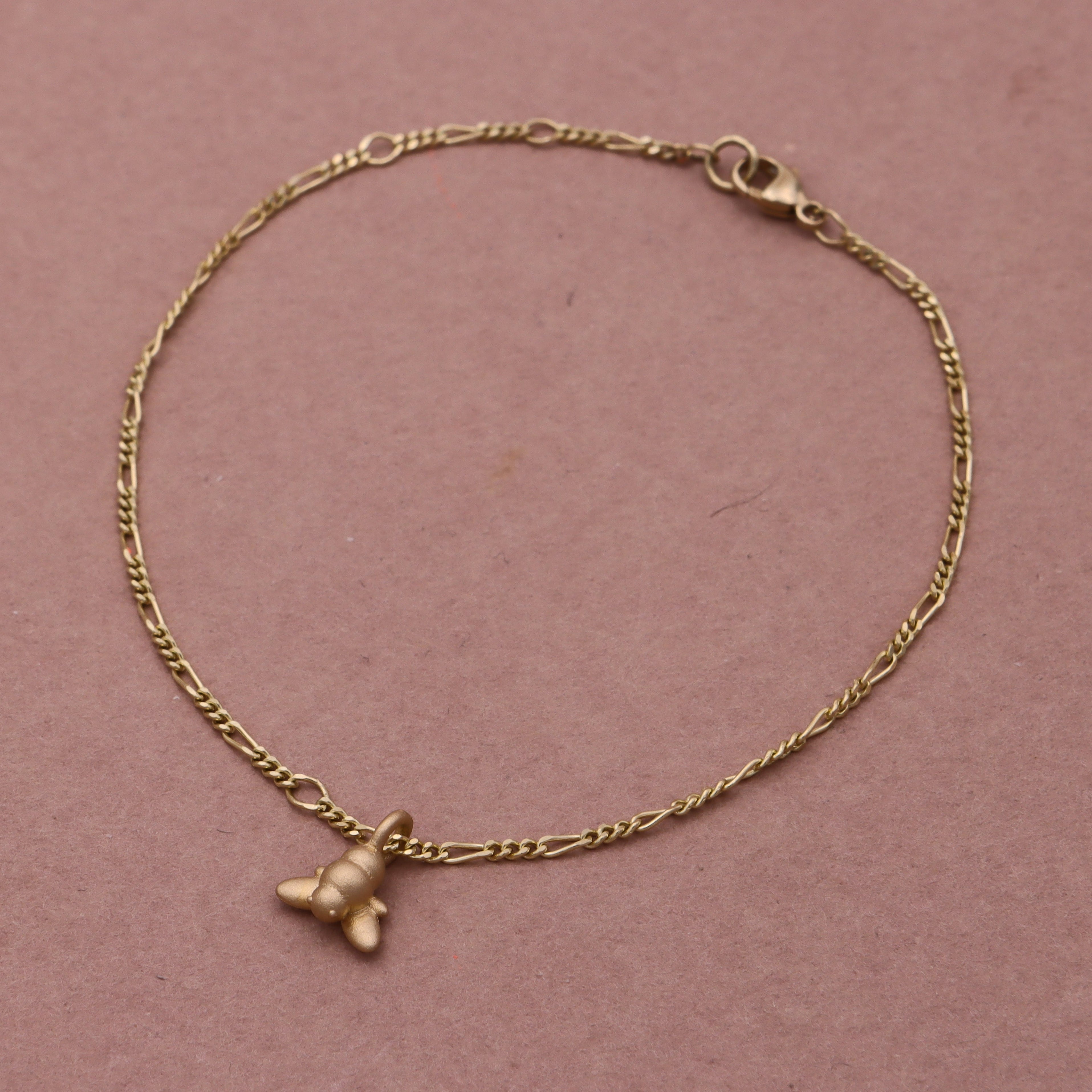 14 kt. Humlebi & Figaro armbånd