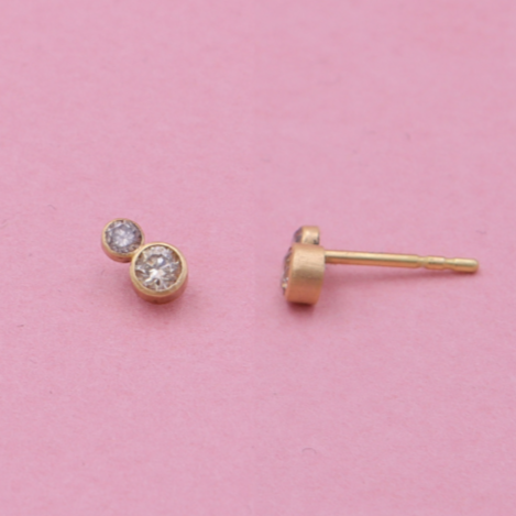 18 kt. - 1. stk. Guldsmedens diamanter No.15 - 🟤 0,14 ct.