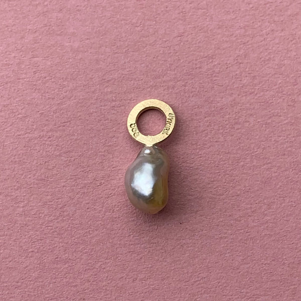 KESHI PERLE vedhæng deluxe guld