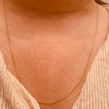 Indlæs billede til gallerivisning ANNA 14 karat massiv guld kæde
