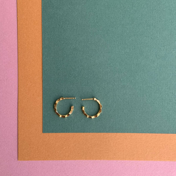 WAVES guld ørering
