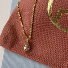 Indlæs billede til gallerivisning POLKA halskæder med diamant.
